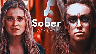 Lexa amp Clarke • Sober the100 [upl. by Ssilem]