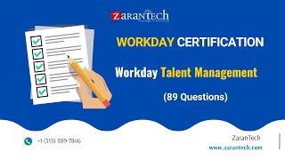 Workday Talent Management TM 89 Questions  Workday Learner Community [upl. by Brote]