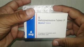 What is Medrol Tablets  Medrol Tablets uses composition side effects precautions amp review [upl. by Surtemed]