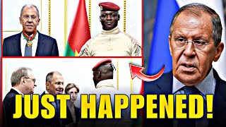 Russias Minister Sergey Lavrov Bold Speech In Burkina Faso Has Sent Shockwaves Globally [upl. by Kathye]