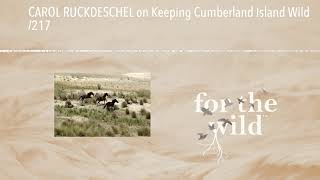 CAROL RUCKDESCHEL on Keeping Cumberland Island Wild 217 [upl. by Angelle]