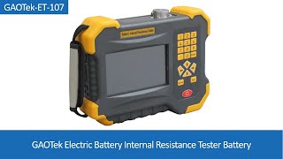 Electric Battery Internal Resistance Tester Battery  GAOTek [upl. by Cavanaugh]