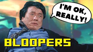 JACKIE CHAN BLOOPERS COMPILATION  Part 1  Rush Hour Who Am I Police Story Armour of God Tuxedo [upl. by Court163]