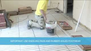 Underfloor Heating Kit Installation Ecoflex Flexel [upl. by Aerdnaz]