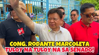 CONG RODANTE MARCOLETA TULOY NA TULOY NA SA SENADO [upl. by Adalard311]