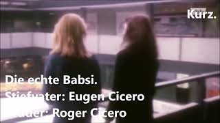 Babsi Christiane F Roger Cicero ist ihr Bruder [upl. by Aennyl]