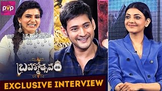 Brahmotsavam Team Exclusive Interview  Mahesh Babu  Samantha  Kajal Aggarwal  Srikanth Addala [upl. by Cykana]