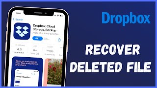 How to Recover Deleted Files on Dropbox App  2021 [upl. by Charil906]