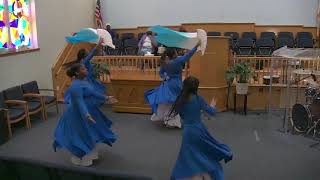 quotWade in the Water Live  The Spiritualsquot HCC Praise Dance Ministry Black History Month [upl. by Hgielac]