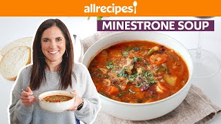 How to Make Minestrone Soup  Get Cookin  Allrecipes [upl. by Dorfman659]