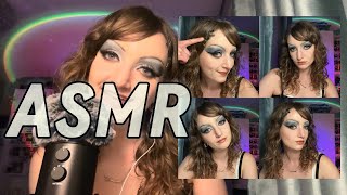 ASMR doing your makeup 💄 gothic drag inspired🌟 [upl. by Audres]