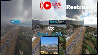 MSFS 2020 VS Rex Weather Force VS Active Sky Confrontiamo i tre Addon meteo nel simulatore [upl. by Leahcimauhsoj]