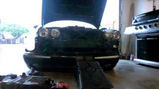 Jaguar XJ8 Headlight full Beam Cuts Out Fog Lights  Who Knew [upl. by Aeynod]