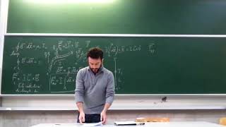 Prof Marco Mazzeo Fisica 2  Lezione 22 La Forza di Lorentz e il progetto Manatthan [upl. by Drusilla]