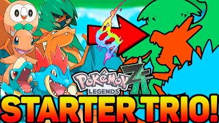 VAZOU OS INICIAIS DE POKÉMON LEGENDS ZA E NOVAS MEGA EVOLUÇÕES [upl. by Seale]