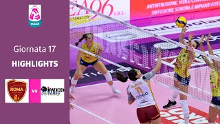 Roma  Conegliano  Highlights  17 Giornata Campionato 2324  Lega Volley Femminile [upl. by Einnek]