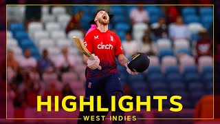 Salt Hits Stunning Century  Highlights  West Indies v England  4th T20I [upl. by Hickey]