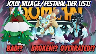 RANKING ALL THE JOLLY FESTIVAL LOOMIANS  Loomian Legacy PVP [upl. by Waller]