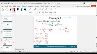 Chapter 6  Section 66 Rational Equations and Problem Solving [upl. by Yanej]