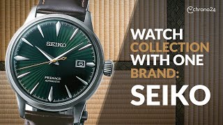 Building A Watch Collection With One Brand SEIKO [upl. by Rufina]