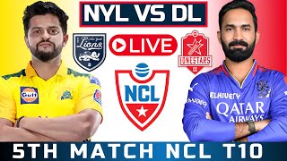 NCL USA LIVE NYL VS DL Live 5th Match  NY Lions Vs Dallas Lonestars  National Cricket League [upl. by Elleuqram]