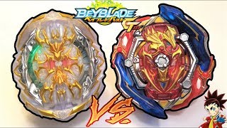 Regalia Genesis vs Union Achilles  Beyblade Burst Gachi [upl. by Bennie27]