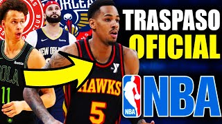 TRASPASO BOMBA NBA 🚨💣 Dejounte Murray A PELICANS  💥 ¿ROBO a Hawks🤔 Trae 💥 Zion🔥 ULTIMA HORA NBA [upl. by Dickinson]