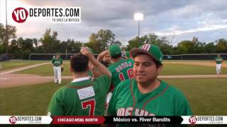 Mexico 03 River Bandits Chicago North Mens Senior Baseball League [upl. by Gnex]