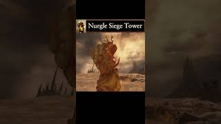 When the Undivided Chaos Warrior use Nurgle Siege Tower for the First Time [upl. by Dworman]