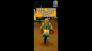 Roblox  Padah budak tunggang motor shorts [upl. by Drice]