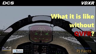 F 15E  VDXR  QVFR dcsworld vr [upl. by Aratnahs571]