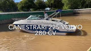 Canestrari 225 cuddy volvo 280 web Marine [upl. by Florentia]