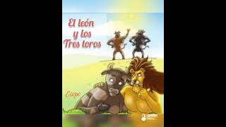 El león y los tres toros  Audio cuento [upl. by Leeban]