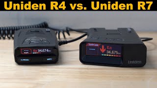 Uniden R4 vs Uniden R7 [upl. by Campagna]