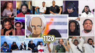 One Piece Episode 1120  Reaction Mashup [upl. by Crispa]