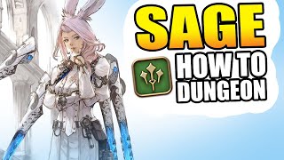 Sage dungeon healing guide  Final Fantasy XIV Endwalker [upl. by Linzer]