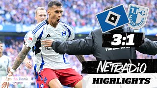 quotÜBERRAGENDES SOLOquot  HSV vs 1 FC Magdeburg  Highlights im HSVnetradio [upl. by Ecirtnas567]