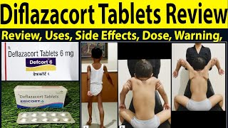 Deflazacort tablets 6 mg 12 mg uses  Defcort 6 mg  sericort tablets uses side effects Dose [upl. by Anis]