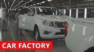 2017 Nissan Navara NP300 Production  Car Factory [upl. by Shirline]