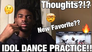 CHOREOGRAPHY BTS 방탄소년단 IDOL Dance Practice REACTION [upl. by Olegna]