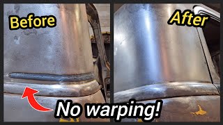 The Welding Secret that Professional Bodyshops DONT Want You to Know About 1953 Chevy Kustom [upl. by Aitak]