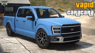 2022 Vapid Caracara Ford F150  GTA V Lore Friendly Car Mods  PC [upl. by Quiteria]