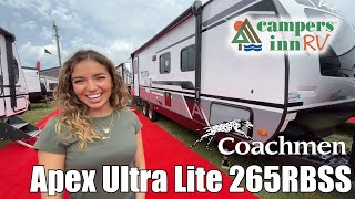 Coachmen RVApex UltraLite265RBSS  by Campers Inn RV – The RVer’s Trusted Resource [upl. by Ntsuj]