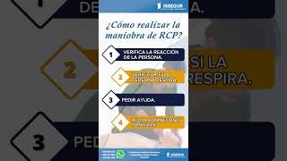 Aprende las técnicas de resucitación cardiopulmonar RCP  ISSEGUR [upl. by Edbert]