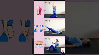 Yoga pilates to reduce full body fat yogapilates workout bellyfat cardio healthy shorts viral [upl. by Areehs]