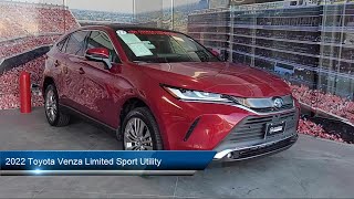 2022 Toyota Venza Limited Sport Utility Milpitas San Jose Sunnyvale Fremont Livermore [upl. by Myrilla]