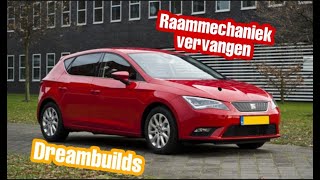 SEAT LEON raammechaniek vervangen  Golf 7 [upl. by Freudberg]