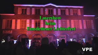 Emsdettener Lichterfest Teil 3 Die Lasershow am Abend [upl. by Gnoz774]