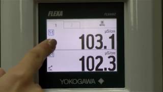 Procedure of configuration and calibration the conductivity meter FLXA402 [upl. by Nytnerb899]