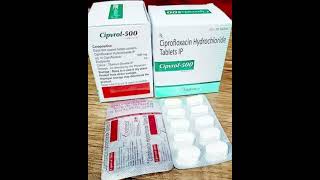 Ciprofloxacin HCl tab use [upl. by Knowles]